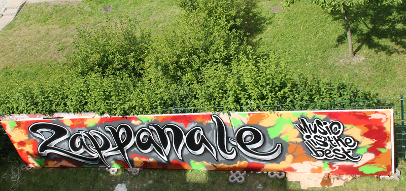 Graffiti auf der Zappanale